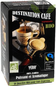 Café Pérou Bio Equitable ESE Café Pérou Bio Equitable ESE