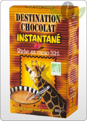 Chocolat en poudre Bio - Cacao 32% aux céréales - 800 g Chocolat en poudre Bio - Cacao 32% aux céréales - 800 g