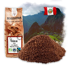 Caf� Bio Equitable Moulu - P�rou Cocla - 250g