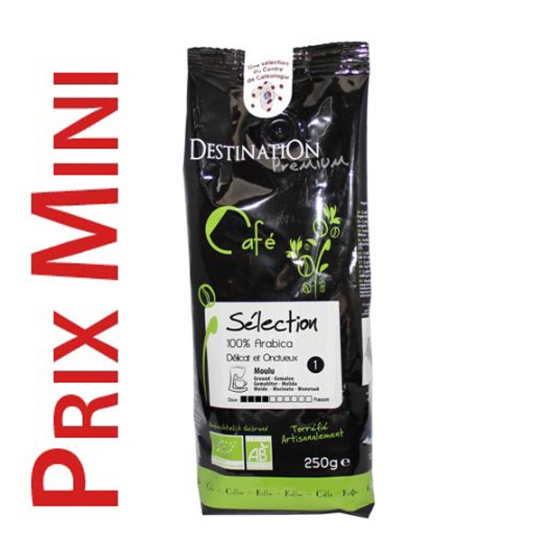 Caf� Bio Moulu Expresso - S�lection 100% Arabicas - 250g