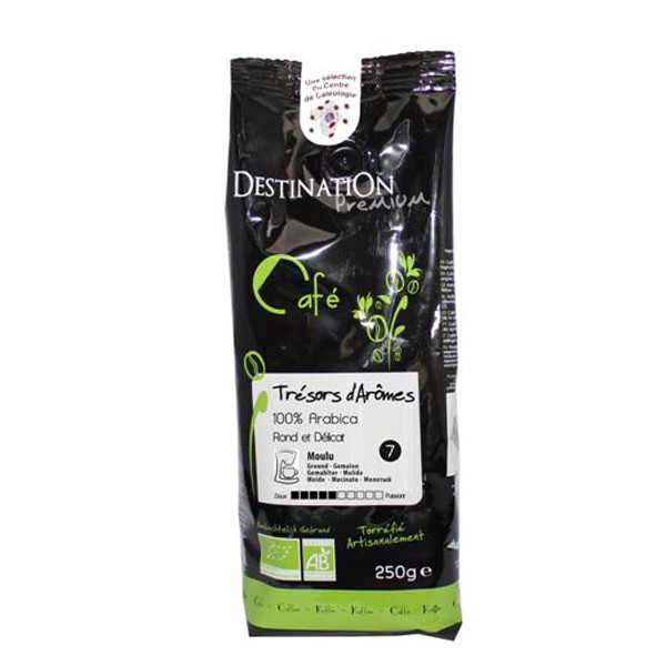 Caf� Bio Moulu - Caf� des Andes (Tr�sor d�Ar�mes 100% Arabicas) - 250g