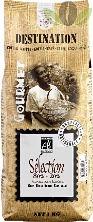 Café en Grain Bio - Café Mélange 80/20 Spécial expresso - 1 Kg Café en Grain Bio - Café Mélange 80/20 Spécial expresso - 1 Kg