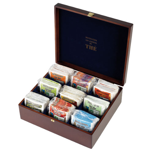 Coffret Thé Bio Equitable en Bois Coffret Thé Bio Equitable en Bois