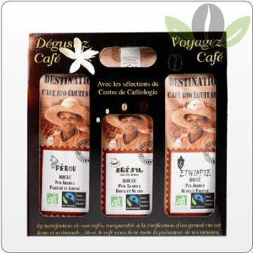 Coffret Découverte Café Bio Equitable Coffret Découverte Café Bio Equitable