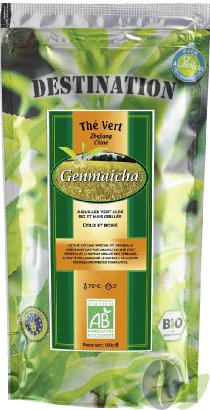 Genmaicha (Thé Vert aux céréales) Bio Genmaicha (Thé Vert aux céréales) Bio