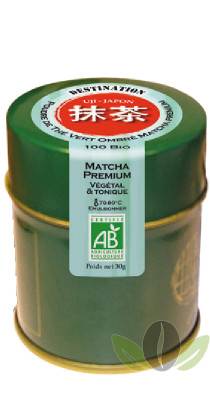 Thé Vert Ombré Bio - Matcha Premium 100 Uji - 30 g Thé Vert Ombré Bio - Matcha Premium 100 Uji - 30 g