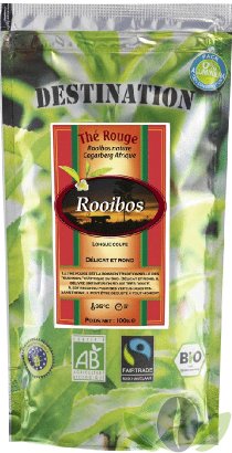 Thé Rouge Rooibos sans théine Bio Equitable Thé Rouge Rooibos sans théine Bio Equitable