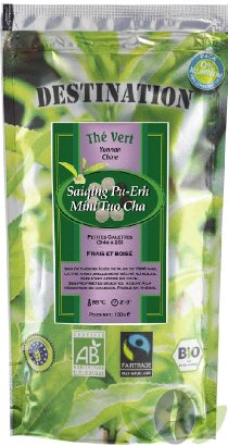 Pu-erh Vert Saiqing Yunnan Bio Equitable Pu-erh Vert Saiqing Yunnan Bio Equitable