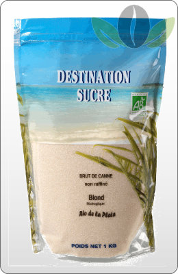 Sucre Bio - Sucre de Canne Blond - 1 kg Sucre Bio - Sucre de Canne Blond - 1 kg