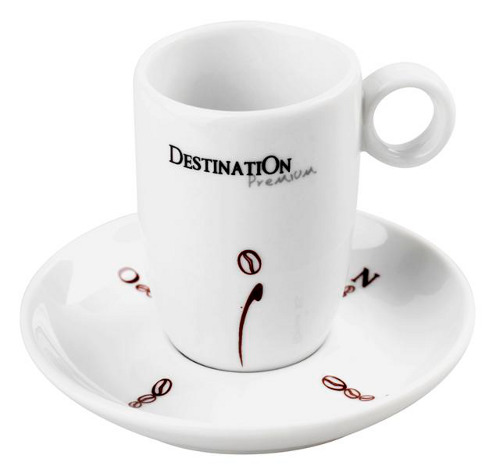Tasse Caf� Tulipe 9cl et sous-tasse (l�unit�)
