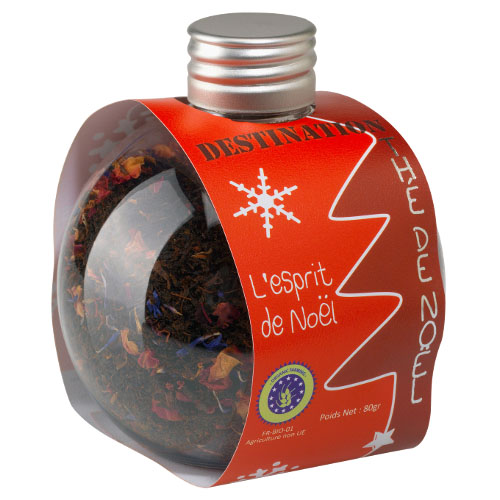 Thé de Noël Bio - Boule 80g Thé de Noël Bio - Boule 80g
