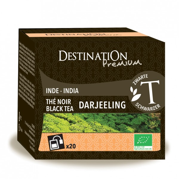 Thé en sachets Bio Equitable - Darjeeling x 20 Thé en sachets Bio Equitable - Darjeeling x 20