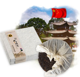 Pu-erh en galette