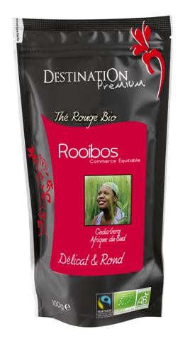 Thé Rouge Bio Equitable - Rooibos sans théine - 100g Thé Rouge Bio Equitable - Rooibos sans théine - 100g