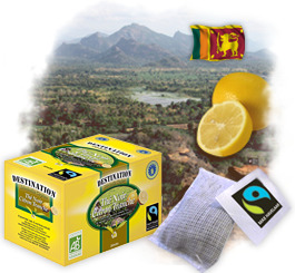 Th� en sachets Bio Equitable - Citron Tranche x 20