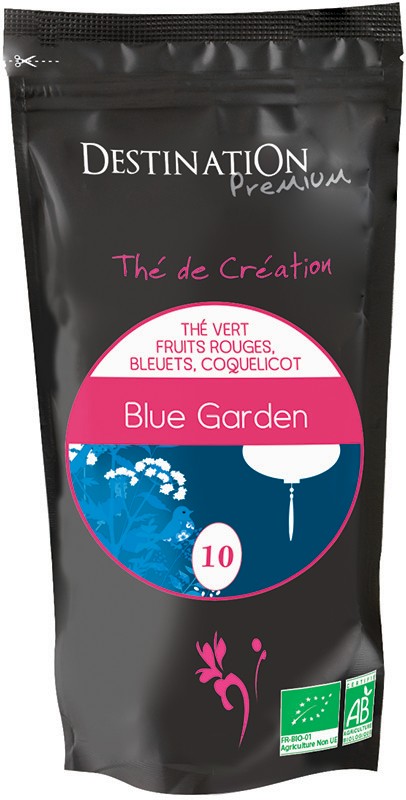 Thé Vert Bio - Blue Garden - 100g Thé Vert Bio - Blue Garden - 100g