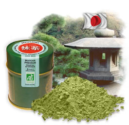 Th� Vert Ombr� Bio - Matcha Premium 100 Uji r�colte 2010 - 30g