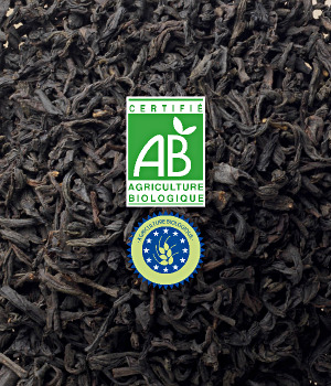 Thé Noir Fumé Bio en vrac - Lapsang Souchong Special - 1 kg Thé Noir Fumé Bio en vrac - Lapsang Souchong Special - 1 kg