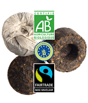 Thé Pu Erh Bio Equitable Vrac - Puer Antique Yunnan x 250 tuocha - 1kg Thé Pu Erh Bio Equitable Vrac - Puer Antique Yunnan x 250 tuocha - 1kg