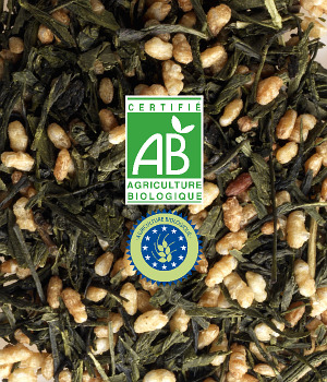 Thé Vert Bio aux Céréales en vrac - Genmaicha - 1 kg Thé Vert Bio aux Céréales en vrac - Genmaicha - 1 kg