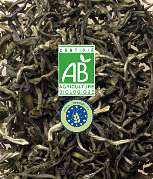 Thé Vert Parfumé Bio en vrac - Thé vert au Jasmin Chung Hao - 1 kg Thé Vert Parfumé Bio en vrac - Thé vert au Jasmin Chung Hao - 1 kg