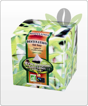 Thé en sachet pyramide Bio Equitable - Thé Noir UVA FP Ceylan x 20 Thé en sachet pyramide Bio Equitable - Thé Noir UVA FP Ceylan x 20