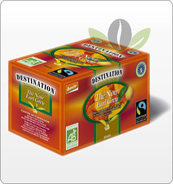 Thé en sachet Bio Equitable - Thé Noir Earl Grey x 20 Thé en sachet Bio Equitable - Thé Noir Earl Grey x 20