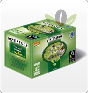 Thé Vert Nature Ceylan Bio Equitable en infusettes Thé Vert Nature Ceylan Bio Equitable en infusettes