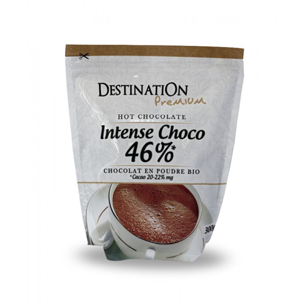 Chocolat en poudre Bio Equitable - Cacao 46% Dégustation - 300g Chocolat en poudre Bio Equitable - Cacao 46% Dégustation - 300g