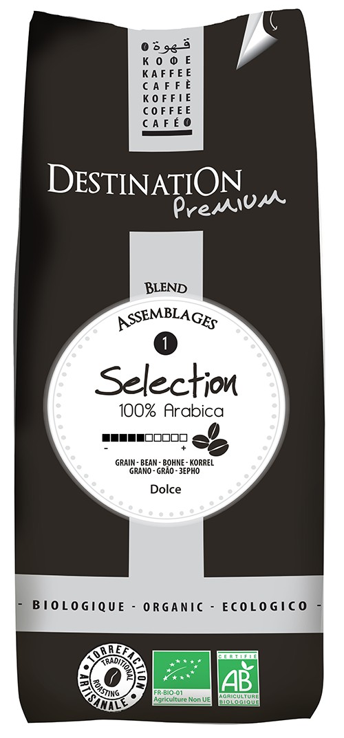 Café en Grains Bio - Sélection 100% Arabica - 1Kg Café en Grains Bio - Sélection 100% Arabica - 1Kg