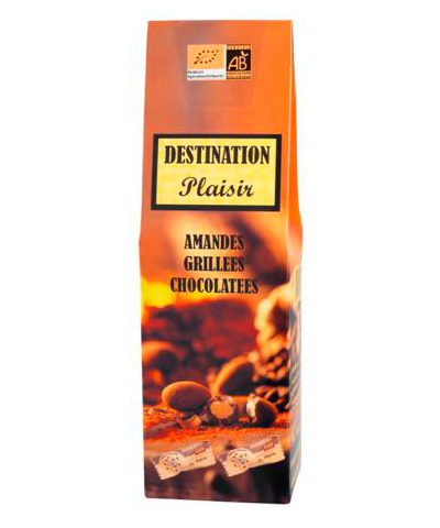 Amandes chocolatées bio