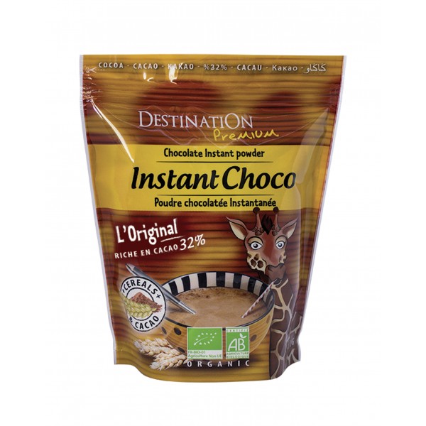 Chocolat en poudre Bio - Cacao 32% aux céréales - 400g Chocolat en poudre Bio - Cacao 32% aux céréales - 400g