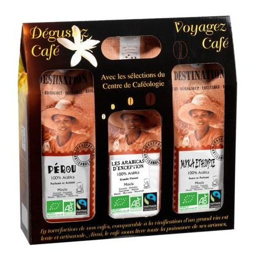 Coffret Découverte Café Bio Equitable Coffret Découverte Café Bio Equitable