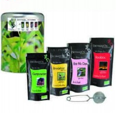 Coffret Dégustation Thé - Boite métal - Thés 4 couleurs Coffret Dégustation Thé - Boite métal - Thés 4 couleurs