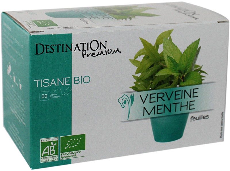 Infusion Bio - Verveine Menthe bio x 20 sachets Infusion Bio - Verveine Menthe bio x 20 sachets