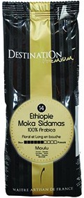 Café Bio Equitable Moulu - Pure Origine Ethiopie Moka Sidamo (Sidamas) 100% Arabica - 250g Café Bio Equitable Moulu - Pure Origine Ethiopie Moka Sidamo (Sidamas) 100% Arabica - 250g