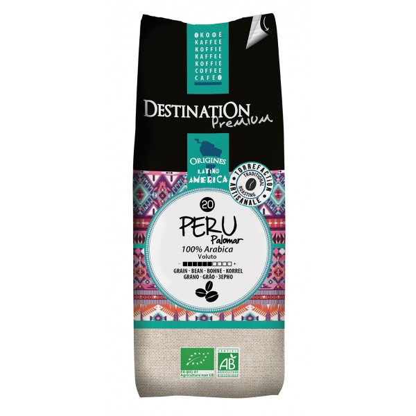 Café Bio En Grains - Pure Origine Pérou Palomar 100% Arabica - 250g Café Bio En Grains - Pure Origine Pérou Palomar 100% Arabica - 250g