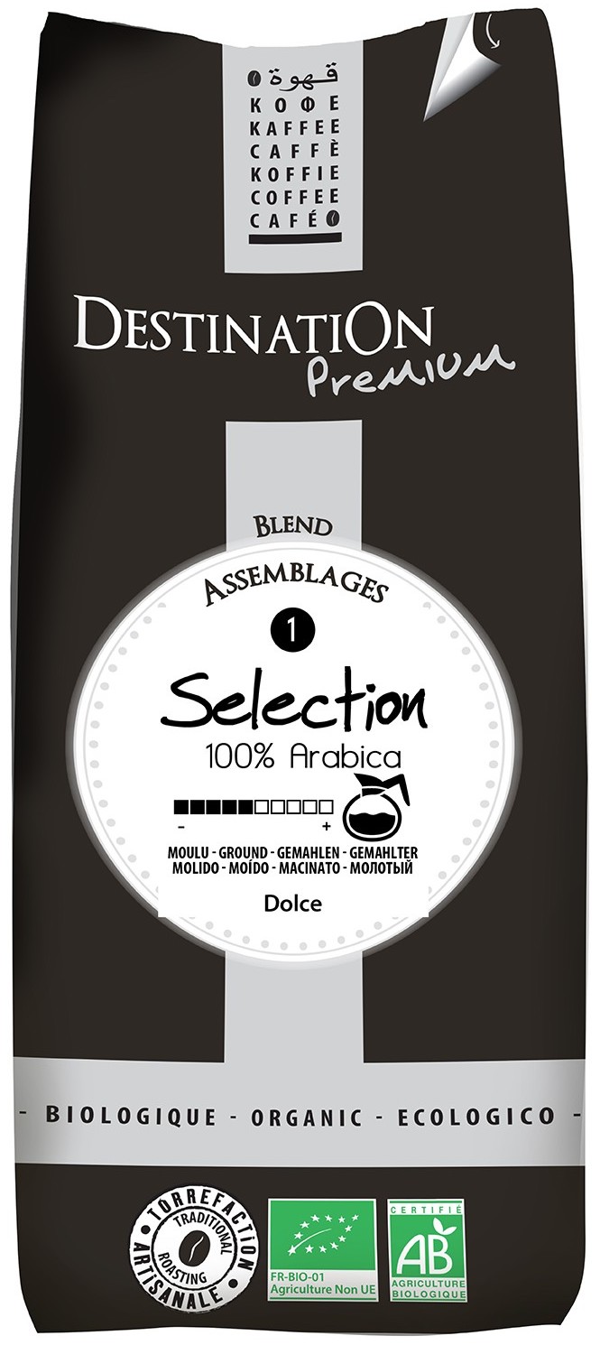 Café Bio Moulu - Sélection 100% Arabica - 1kg Café Bio Moulu - Sélection 100% Arabica - 1kg
