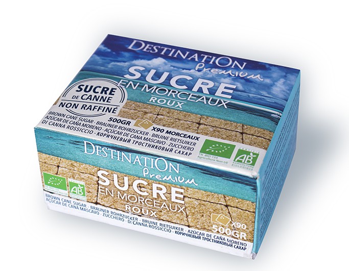 Sucre Bio - Sucre de Canne Roux en Morceaux - 500g Sucre Bio - Sucre de Canne Roux en Morceaux - 500g