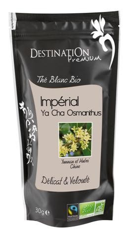 Thé Blanc Bio Equitable - Ya Cha Osmanthus - 30g Thé Blanc Bio Equitable - Ya Cha Osmanthus - 30g