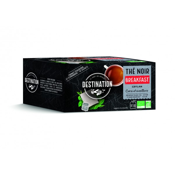 Thé en sachets Bio Equitable - English Breakfast x 50 Thé en sachets Bio Equitable - English Breakfast x 50
