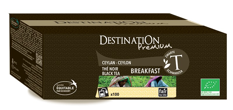 Thé Anglais Breakfast Bio Equitable x 100 sachets Thé Anglais Breakfast Bio Equitable x 100 sachets