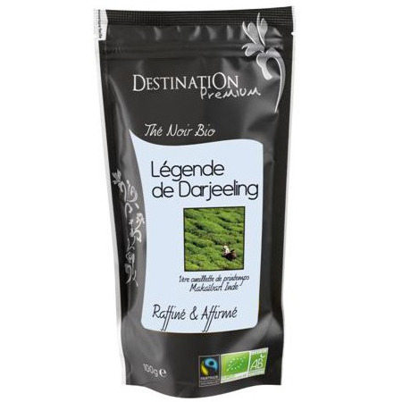 Thé Noir Bio Equitable - Darjeeling First Flush FTGFBOP1 - 100g Thé Noir Bio Equitable - Darjeeling First Flush FTGFBOP1 - 100g