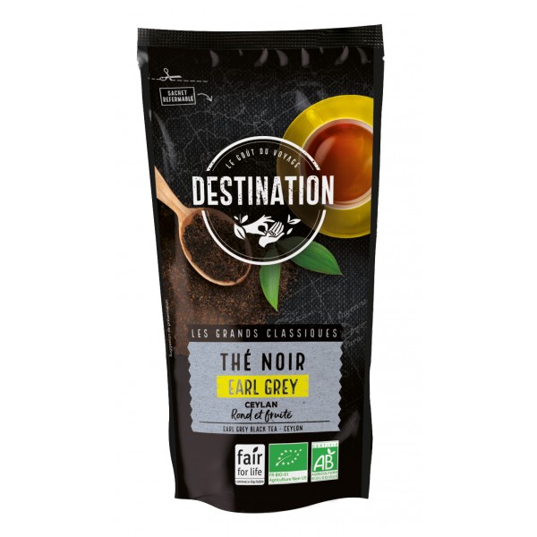 Thé Noir Bio Equitable - Earl Grey St James FBOP - 100g Thé Noir Bio Equitable - Earl Grey St James FBOP - 100g