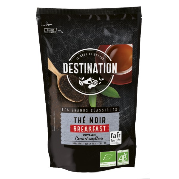 Thé Noir Bio Equitable - English Breakfast FBOP1 - 200g Thé Noir Bio Equitable - English Breakfast FBOP1 - 200g