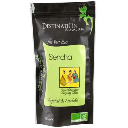 Thé Vert Bio - Sencha Primeur Zhejiang - 80g Thé Vert Bio - Sencha Primeur Zhejiang - 80g