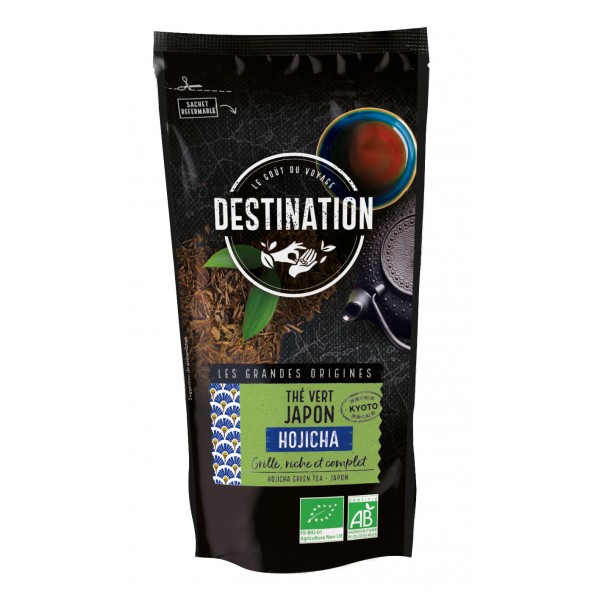 Thé Vert Grillé Bio - Hojicha Uji - 50g Thé Vert Grillé Bio - Hojicha Uji - 50g