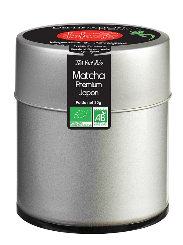 Thé Vert Ombré Bio - Matcha Premium 100 Uji - 30g Thé Vert Ombré Bio - Matcha Premium 100 Uji - 30g