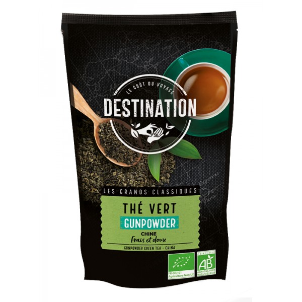 Thé Vert Bio - Gunpowder Classic - 200g Thé Vert Bio - Gunpowder Classic - 200g