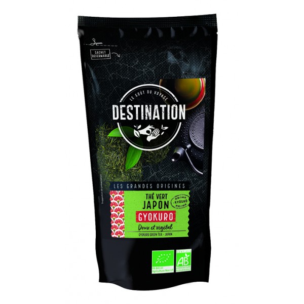 Thé Vert Ombré Bio - Gyokuro Grand Cru Uji - 100g Thé Vert Ombré Bio - Gyokuro Grand Cru Uji - 100g